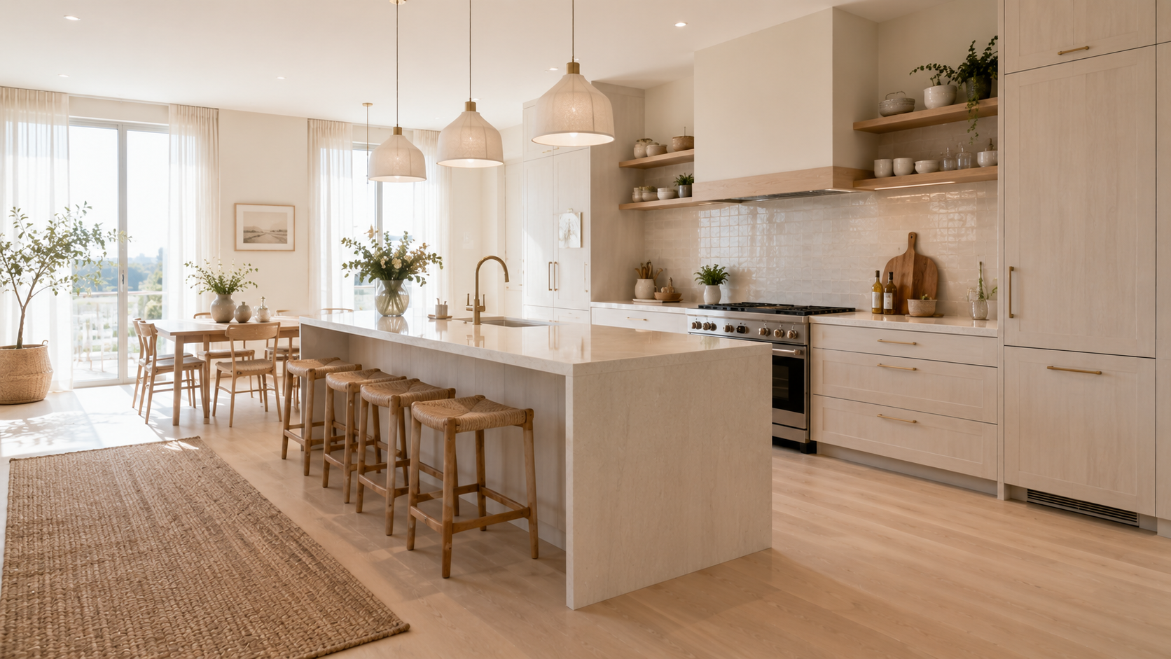 Scandinavian Style Kitchen in Abu Dhabi - kitchen design variety 26